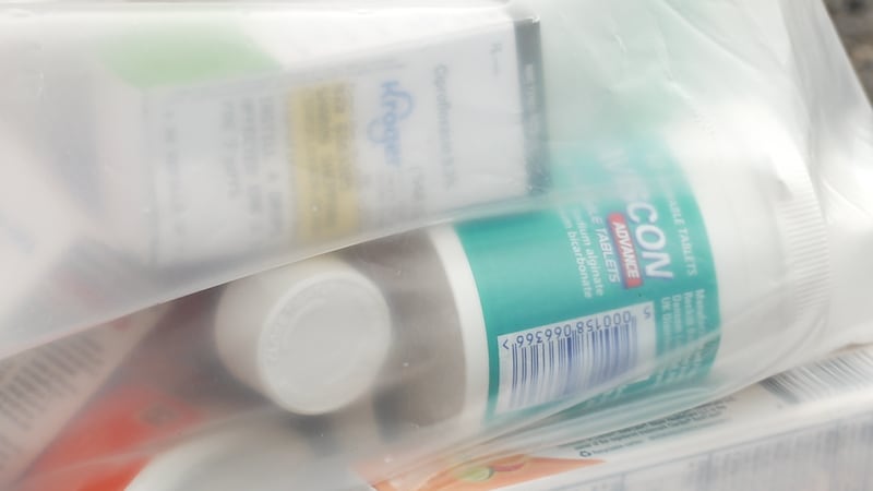 Medications like these were dropped off in Salem during National Prescription Drug Takeback...