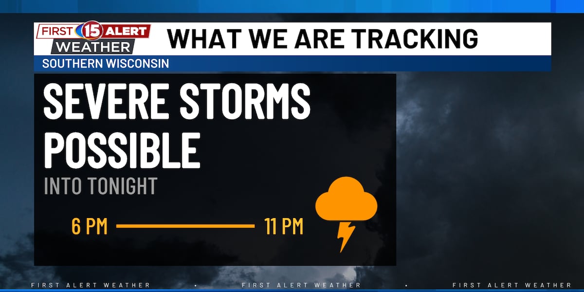 Strong Storms This Evening, More Storms Thursday, Heat Builds Next Week