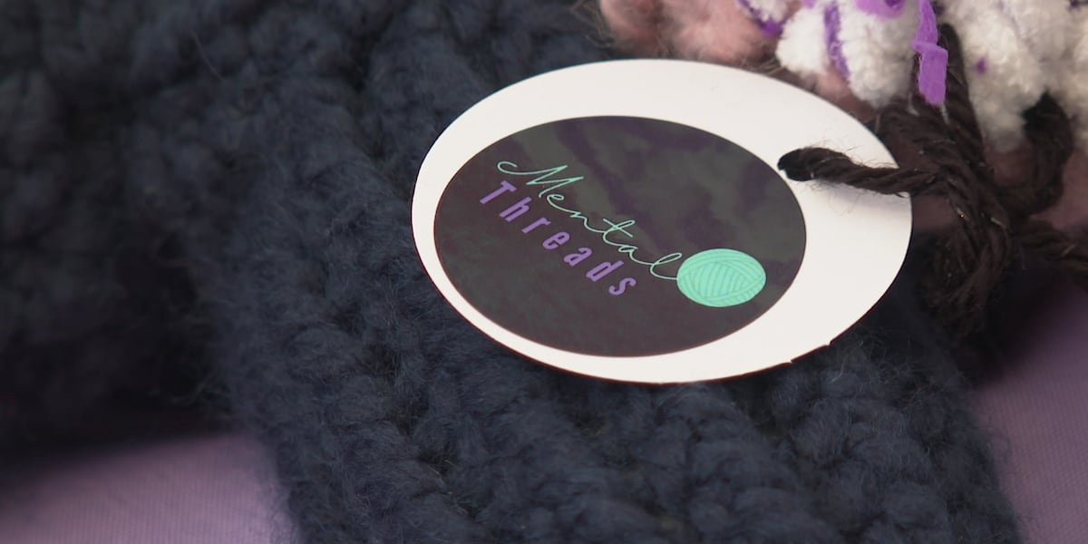 Small business ‘Mental Threads’ gives back to mental health organizations