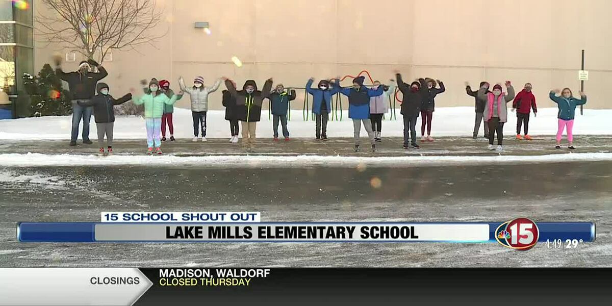 15 School Shout Out Lake Mills Elementary School