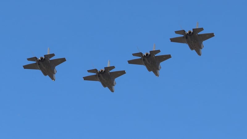 The versatile F-35′s from the 56th Fighter Wing based in the West Valley will fly over 13...