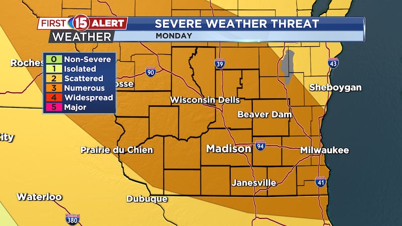 Severe Storms likely