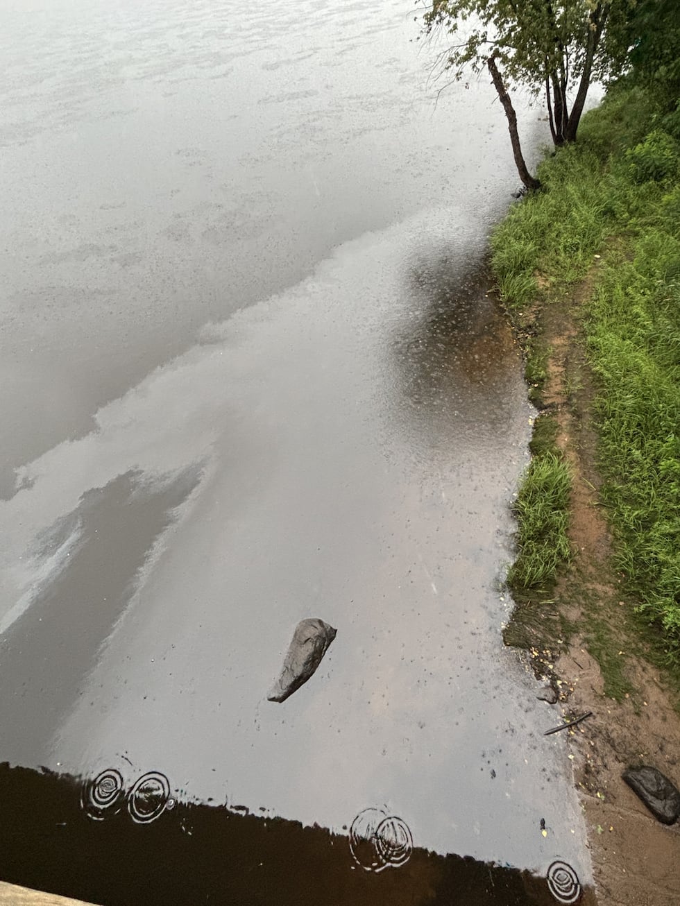 A semi crash caused a diesel fuel spill on a bridge over the Wisconsin River near Portage, the...