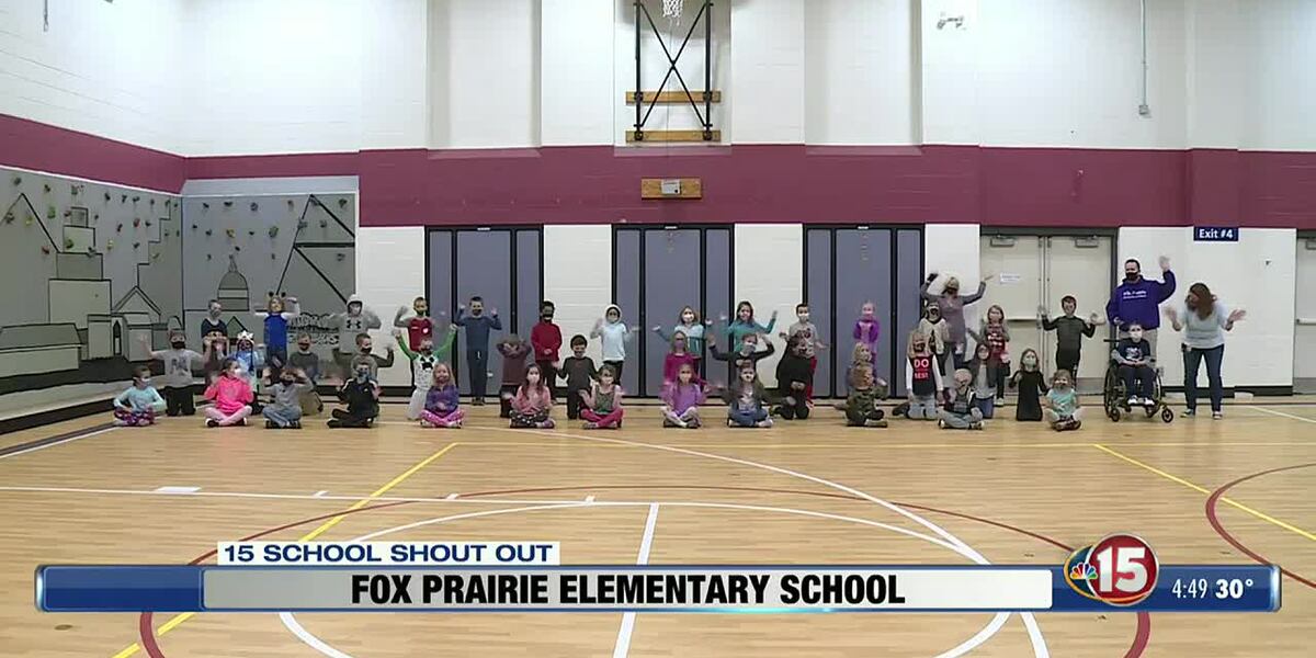 15 School Shout Out Fox Prairie Elementary School