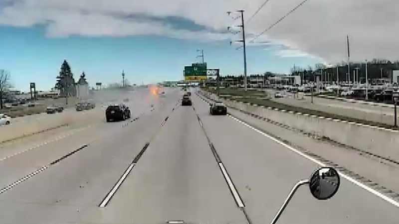 Madison police released video Monday showing the moments before a fiery crash on the Beltline...