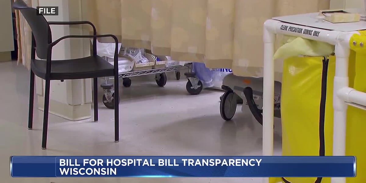 Wisconsin legislators introduce bill pushing for healthcare price transparency