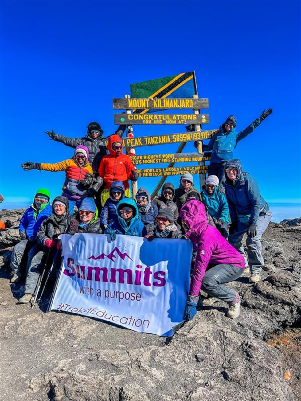 Dineo Dowd leads all female Mt. Kilimanjaro hike.