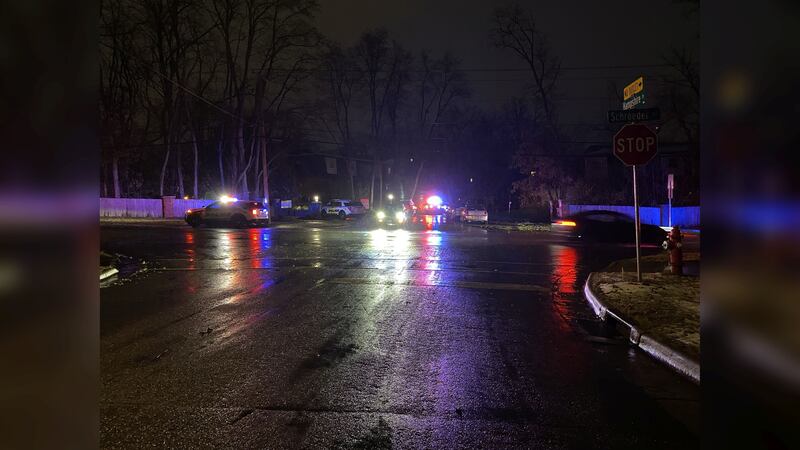 Police responded to the intersection of Schroeder Rd. and Hampshire Pl. Thursday.