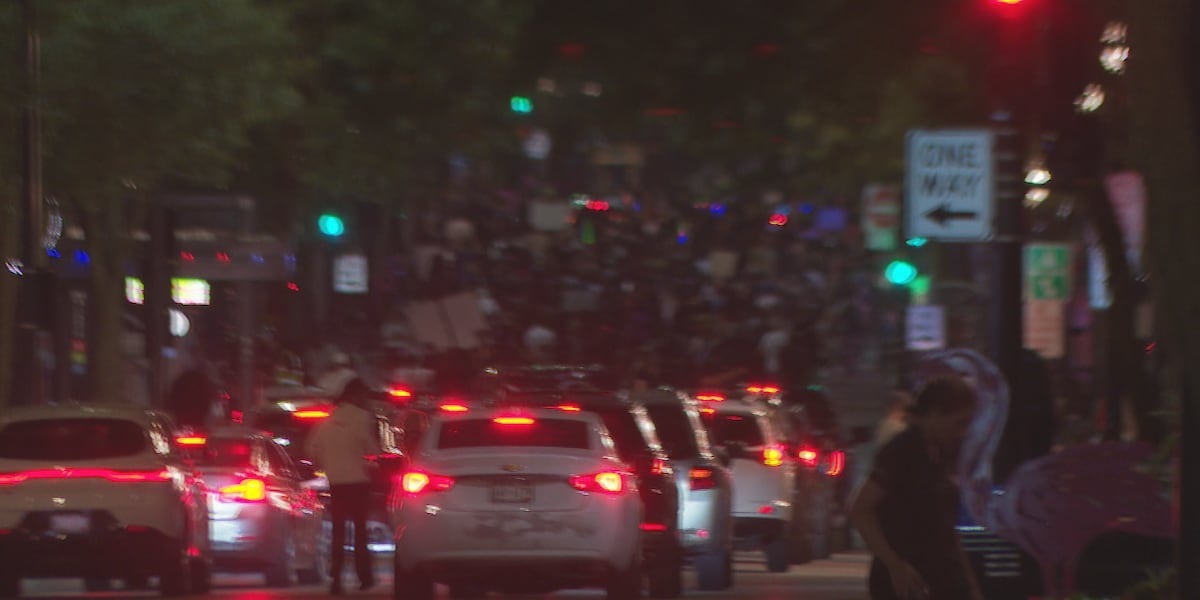 Dozens of vehicles join march through State Street as protests over Corey Ruiz’s death continue