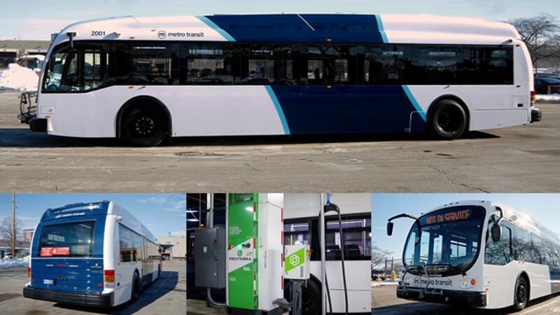 Nw Bus System City of Madison releases photos of new electric metro buses