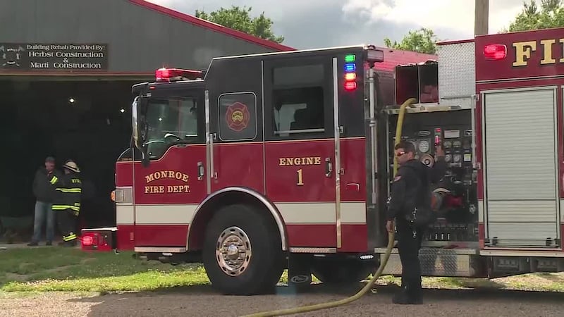 Monroe firefighters wrapped up a two-day youth boot camp.