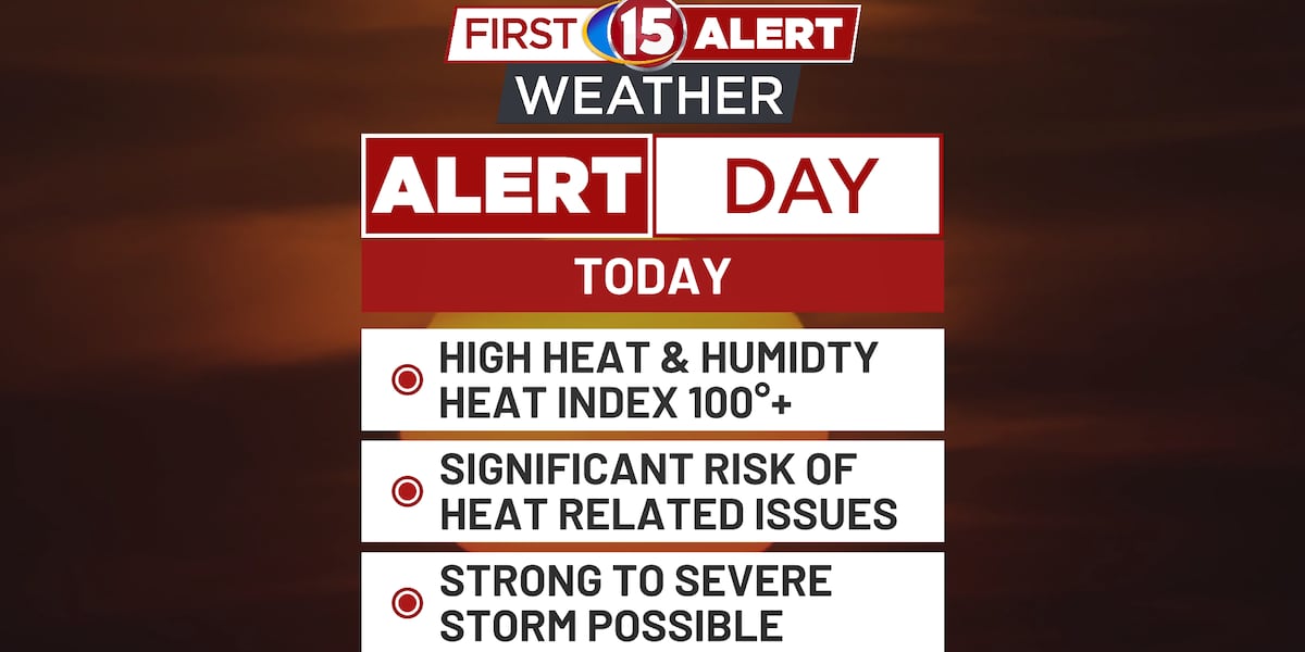 Relief From the Heat Arrives Tuesday After Storms Exit
