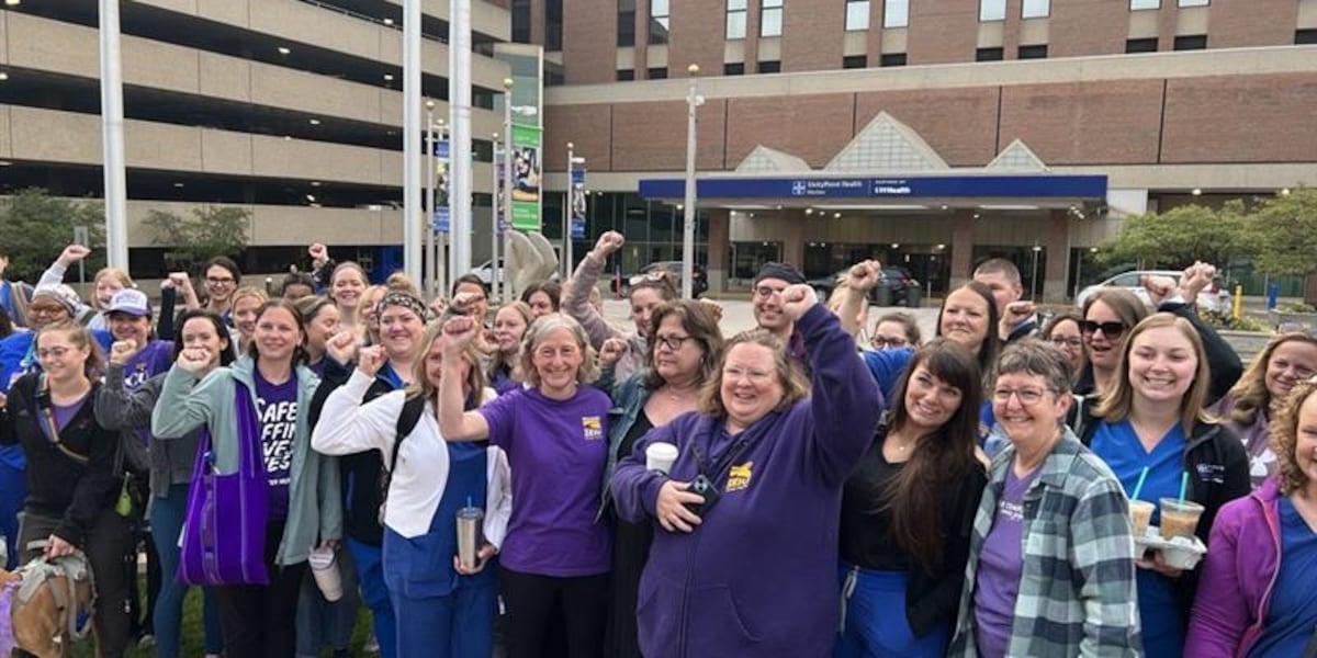 UnityPoint Health Meriter nurses return to work following five day strike