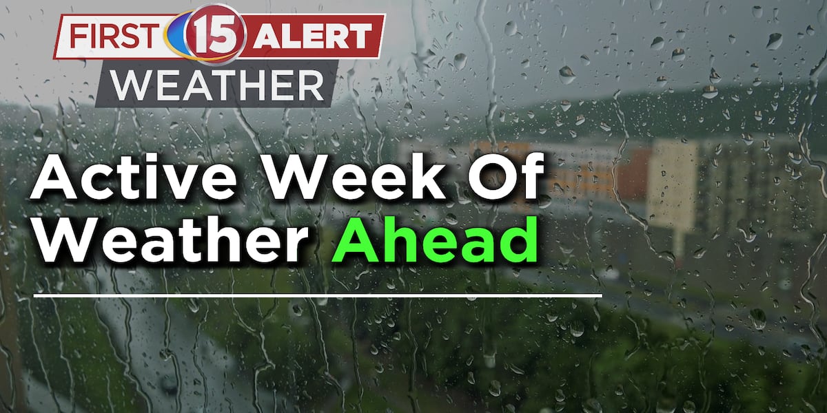 Heavy Rain and Storms Monday, Heat Builds Later This Week