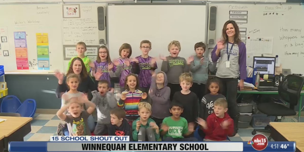 15 School Shout Out Winnequah Elementary School