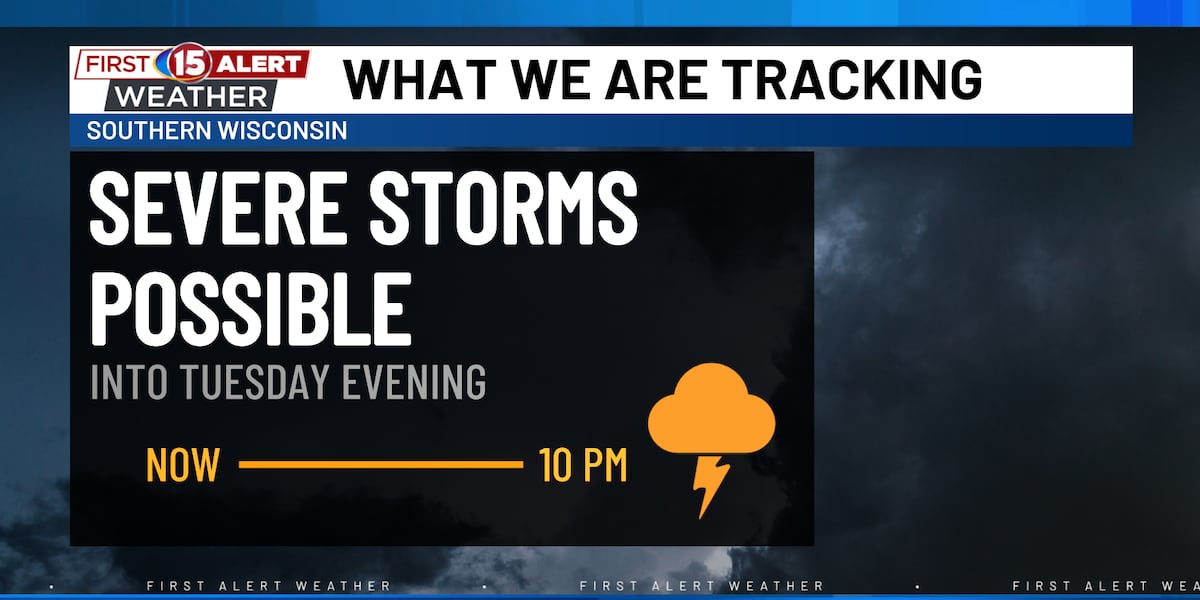 Storms Could Turn Strong This Evening
