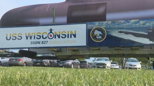 Inflatable model touring parades and local events ahead of 2028 construction completion
