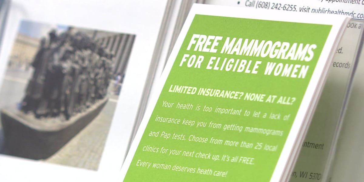 Wisconsin women with little to no insurance eligible for free breast cancer screenings