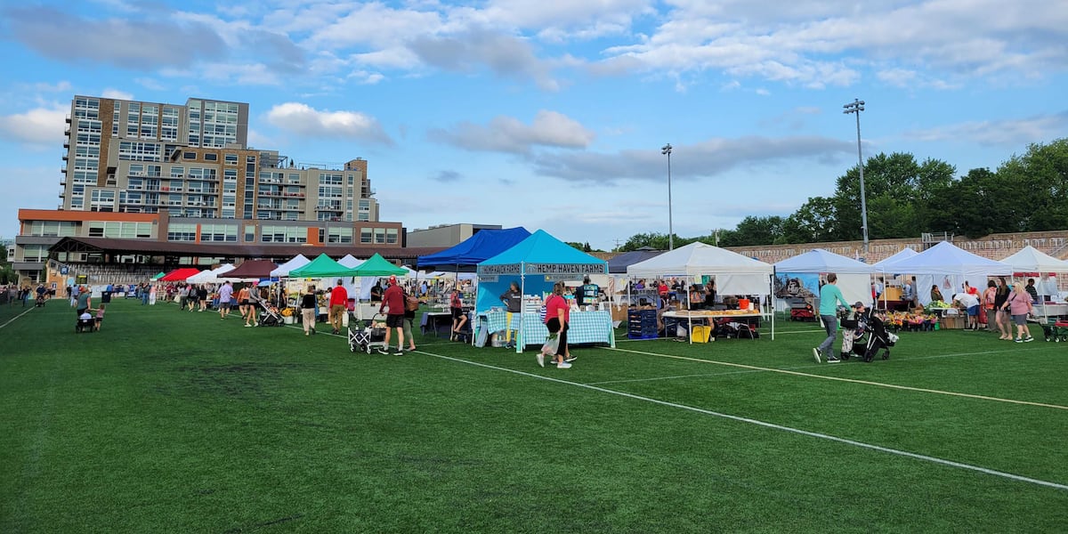 Dane County Farmers’ Market held at Breese Stevens Field this Saturday