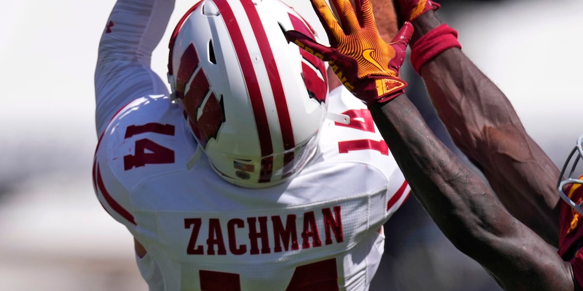 Wisconsin senior safety Preston Zachman named Big Ten Defensive Player of the Week