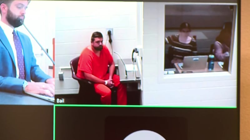 Cameron Coronado appears virtually Wednesday in Sauk County Court.