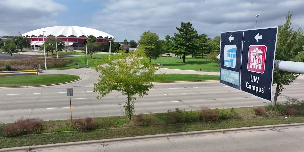 Traffic near Alliant Energy Center