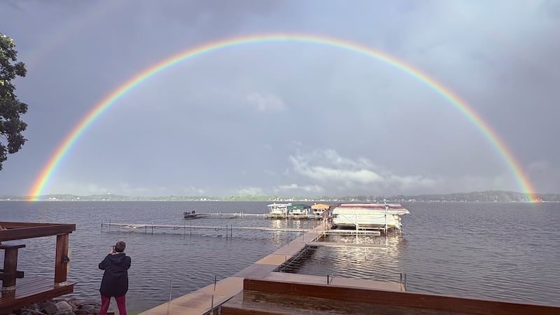 Christy's Landing rainbow