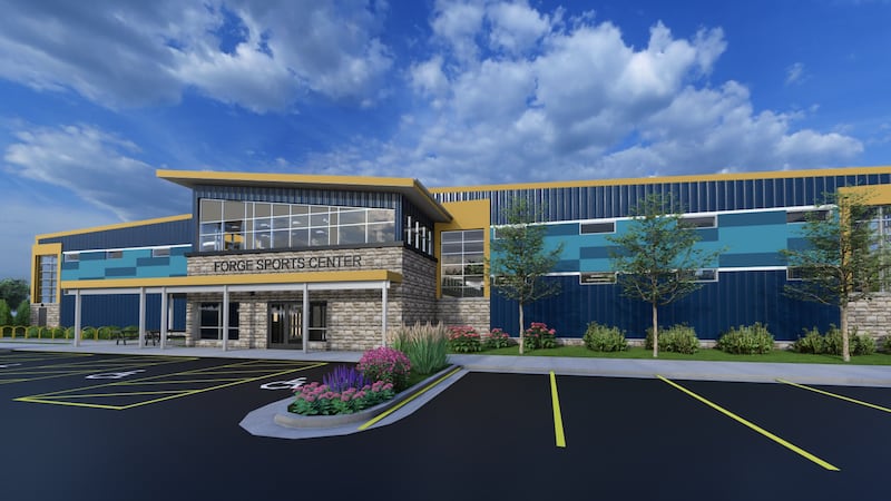 A new sports center housing volleyball, futsal and pickleball courts is preparing to open...