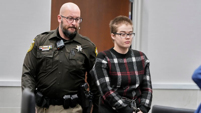 Morgan Geyser appears in a Waukesha County courtroom Thursday, Jan. 9, 2025, in Waukesha, Wis....