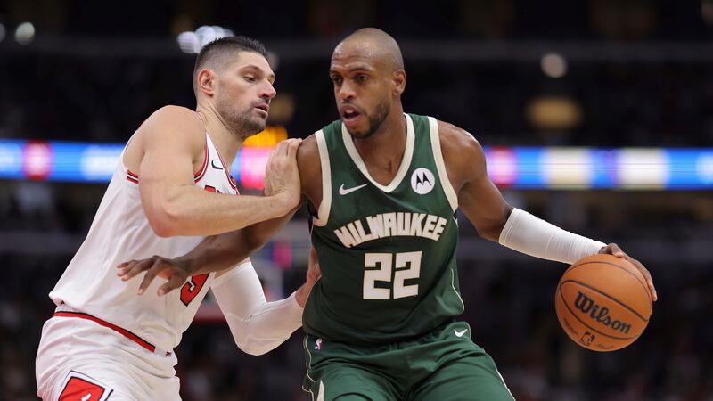 Middleton and Lopez lead the way as Bucks pound Bulls 112-91 without Giannis, Lillard