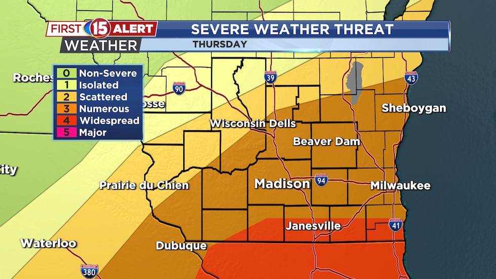 First Alert Day Today - Heavy Rain and Storms Into the Evening