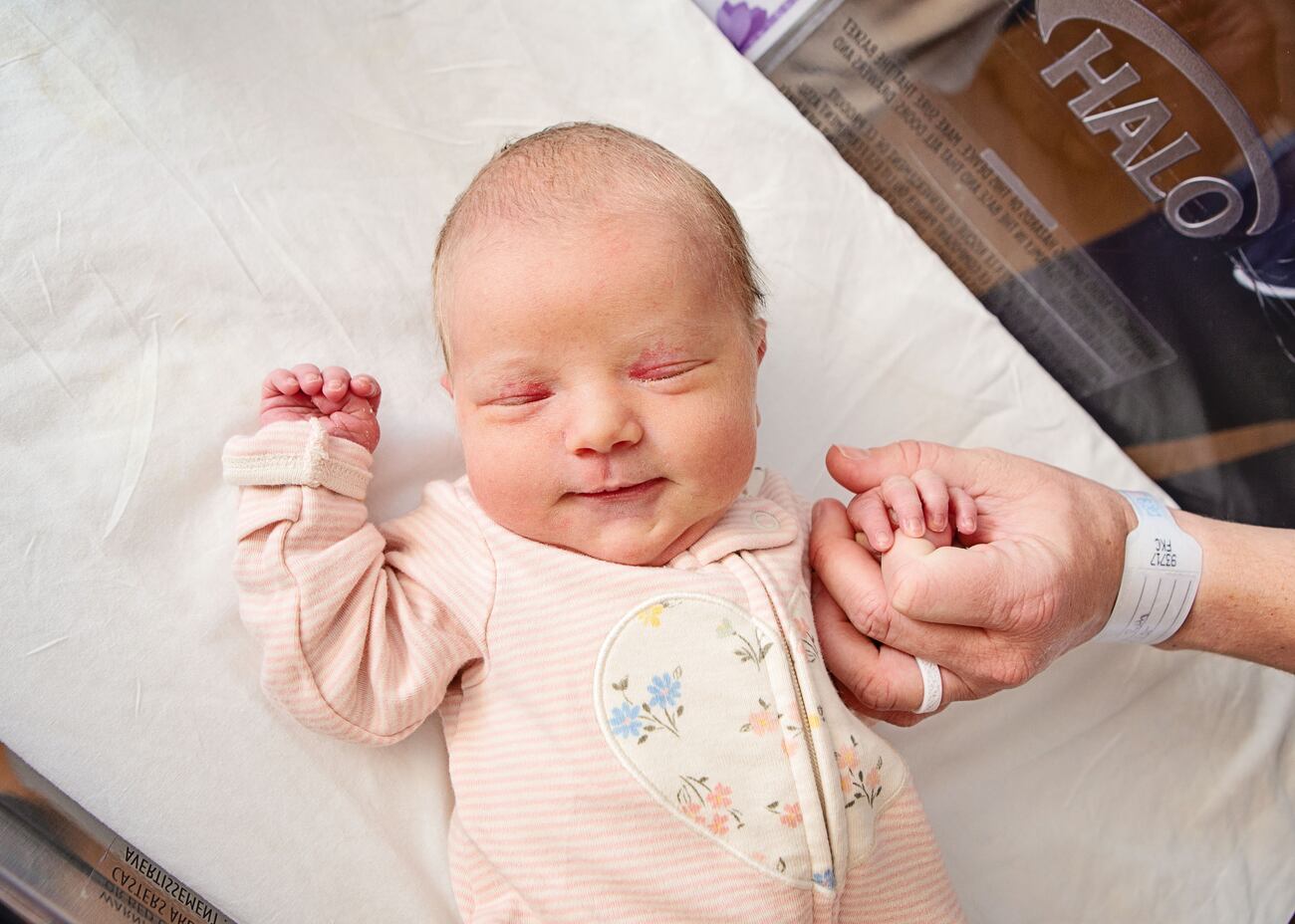 WMTV’s Gabriella Rusk and husband Mark welcome baby girl