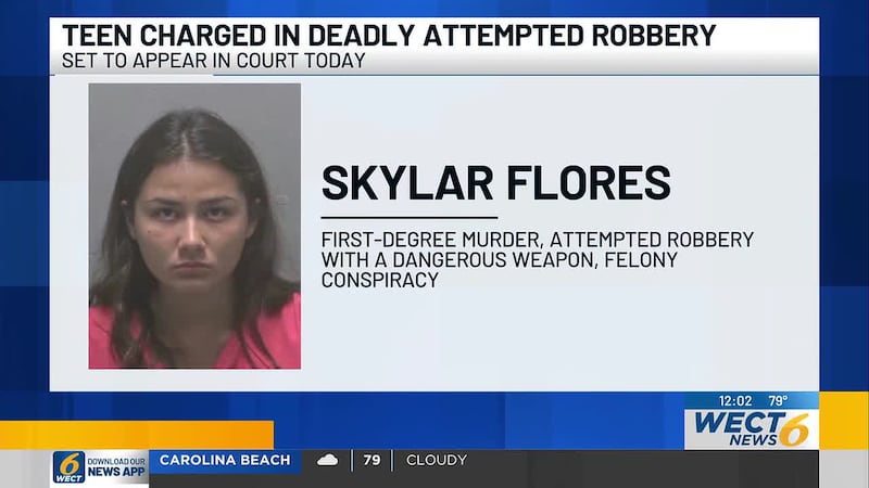 Teen charged in deadly New Hanover County attempted robbery