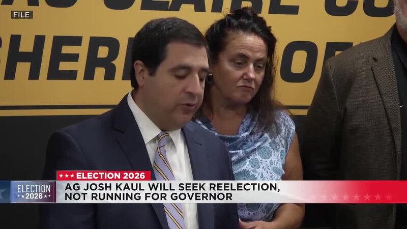 Wisconsin’s Democratic Attorney General Josh Kaul announced Tuesday that he will not run for...